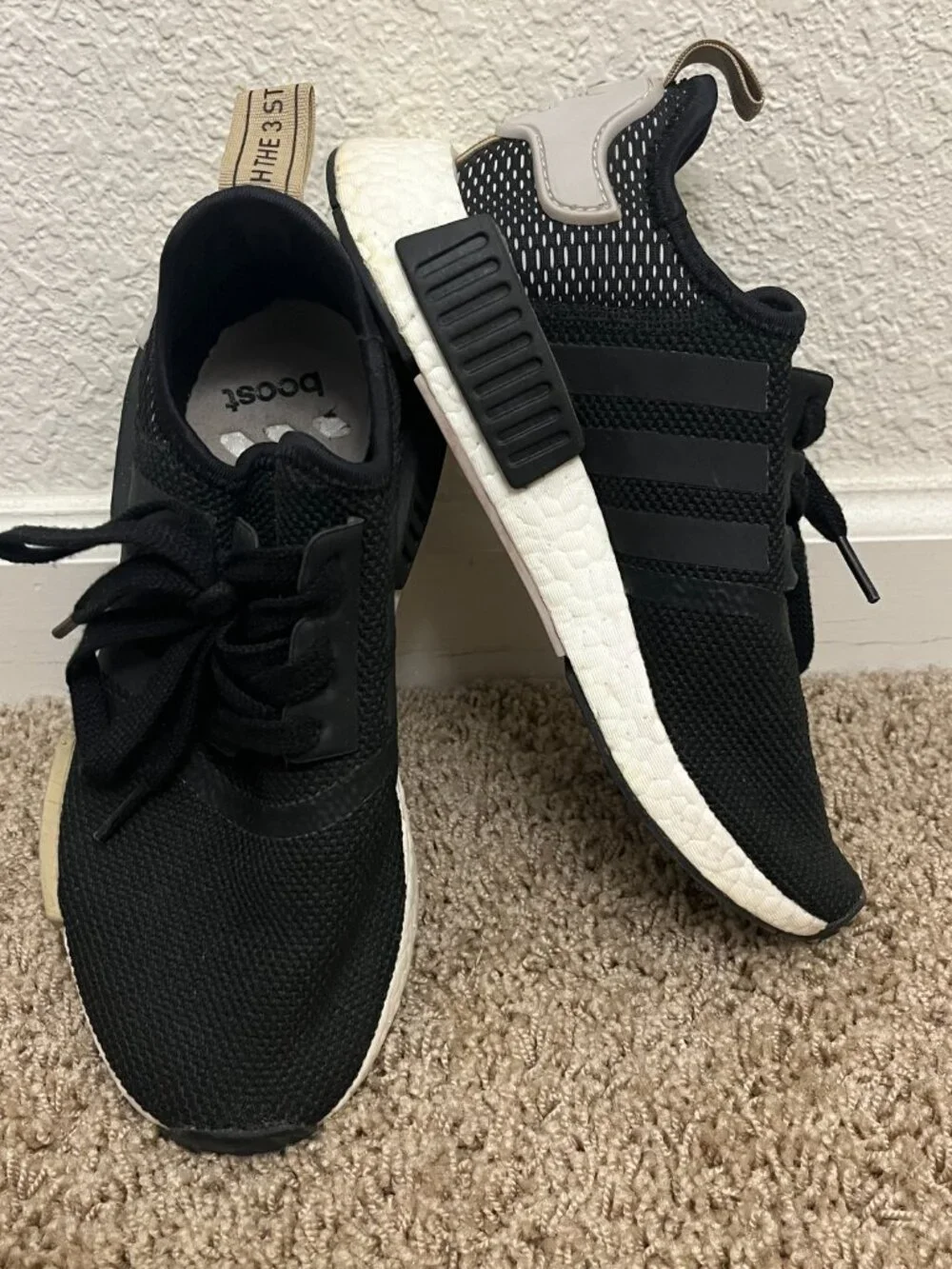 Adidas Black and Tan NMD R1